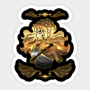 Andromeda Bronze Sticker